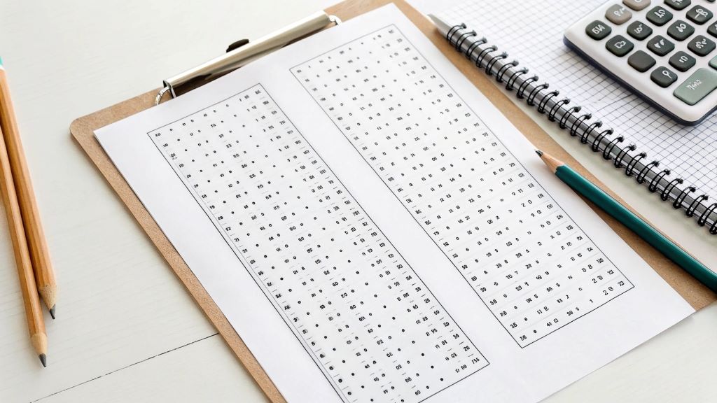 Multiplication Times Tables Speed Test